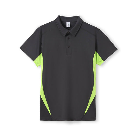 Men's Accelerator Polyester Polo - Front Left Chest Logo