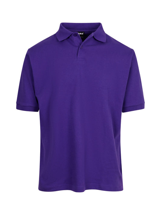 Men's 100% Cotton Polo - Front Left Chest Logo