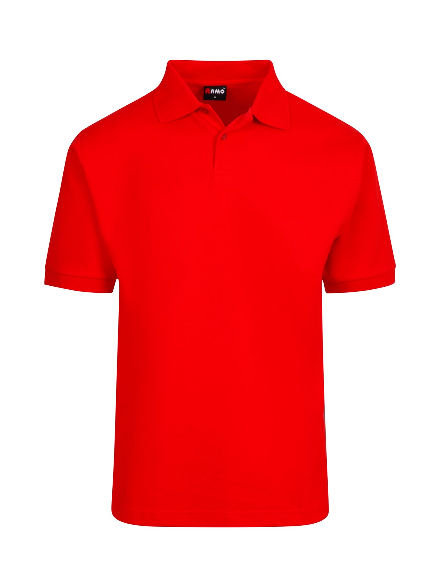 Men's 100% Cotton Polo - Front Left Chest Logo