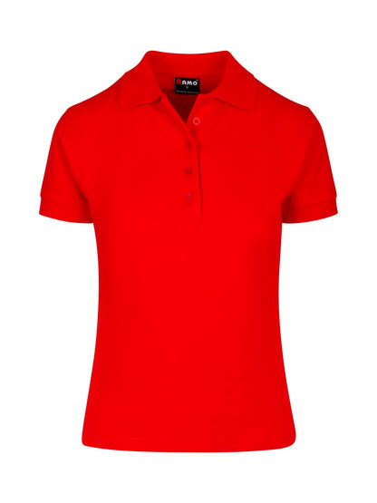 Ladies 100% Cotton Polo - Front Left Chest Logo