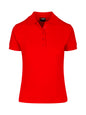 Ladies 100% Cotton Polo - Front Left Chest Logo